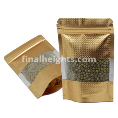 Useful Custom Window Mylar Bags for Shop Displays