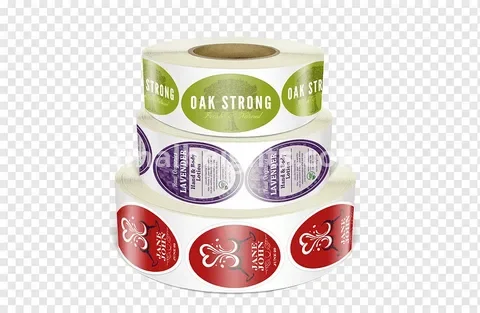 Custom Oval Roll Labels For Product Packaging