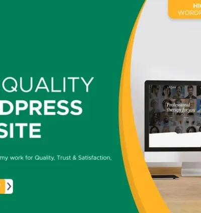 I will create wordpress website design and website development