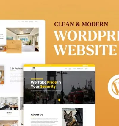 Our agency will create a clean and modern wordpress website design