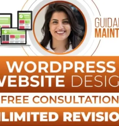 I will build responsive professional wordpress website design or blog website