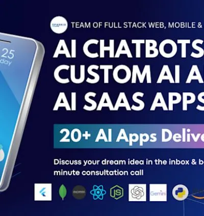 Our agency will develop ai chatbot ai app ai website ai saas app with ongoing support