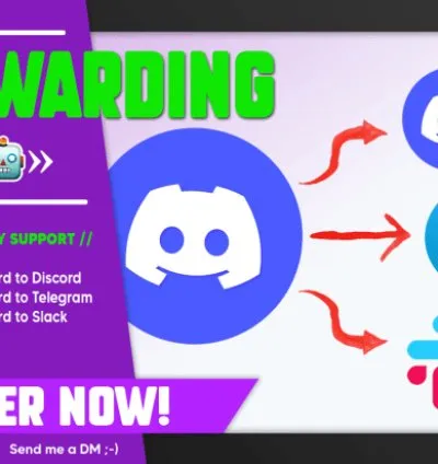 I will make a bot that forwards messages from discord to discord or telegram or slack