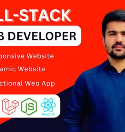 I will build,rebuild,full stack website development,php laravel web developer,react js