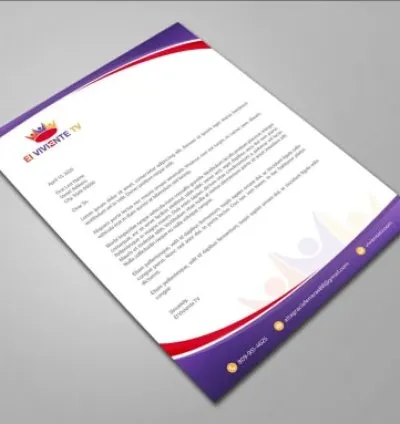 I will design ms word editable letterhead and stationery