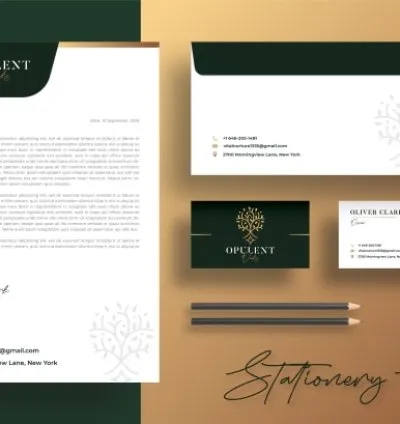 I will design a professional business card and stationery