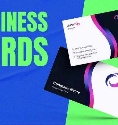 I will do professional, modern and minimalist business card design