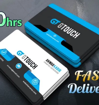 I will create 2 different business card design with print ready