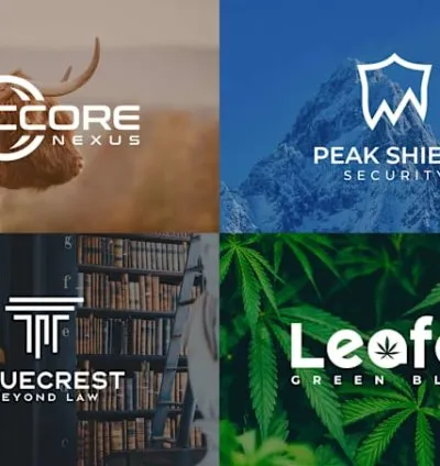 I will do modern minimalist unique business logo design