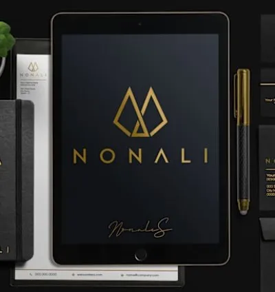 I will do modern minimalist luxury logo design with brand identity