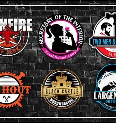 I will do modern, vintage and retro style logo design