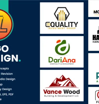 I will do modern minimal logo design for your brand in 24hrs