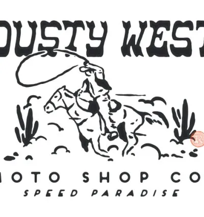 I will draw vintage western cowboy for logo and t shirt
