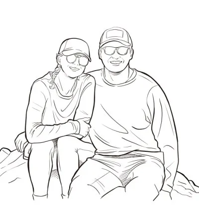 I will draw anything amazing illustration with line art style