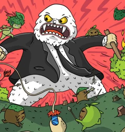 I will create  hand drawn cartoon illustration with my style