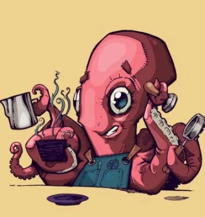 I will draw an amusing cartoon character or mascot